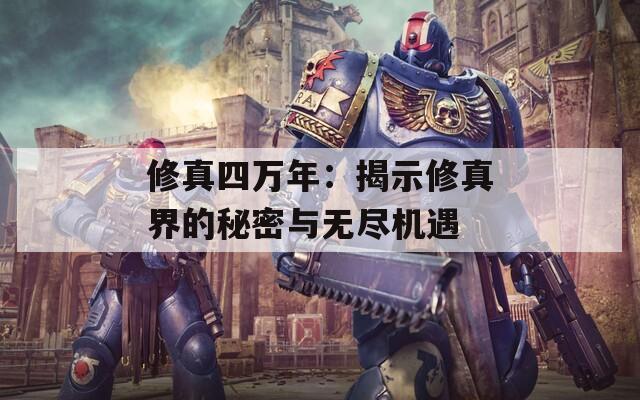 修真四萬年：揭示修真界的秘密與無盡機(jī)遇