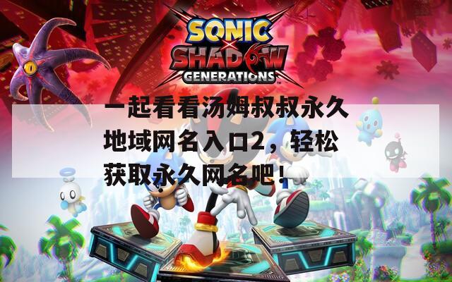 一起看看湯姆叔叔永久地域網名入口2，輕松獲取永久網名吧！