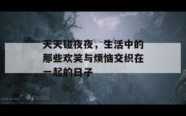 天天碰夜夜，生活中的那些歡笑與煩惱交織在一起的日子
