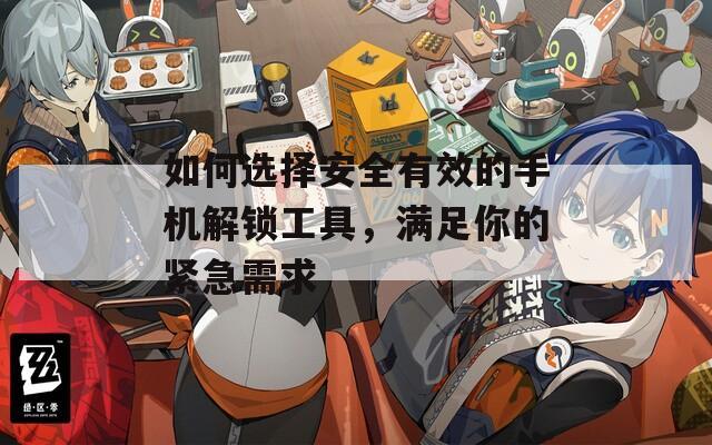 如何選擇安全有效的手機(jī)解鎖工具，滿足你的緊急需求