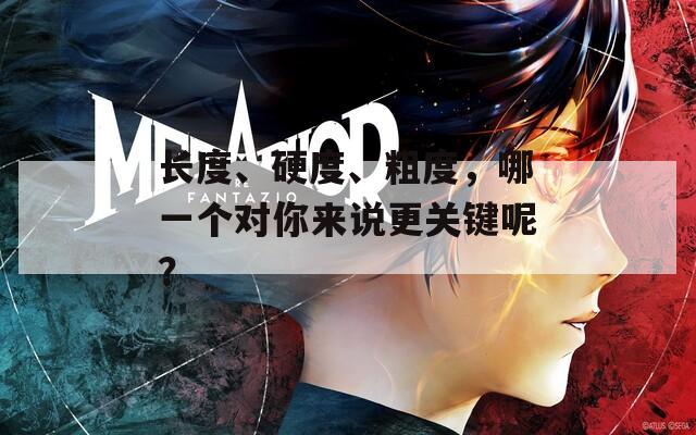 長度、硬度、粗度，哪一個對你來說更關(guān)鍵呢？
