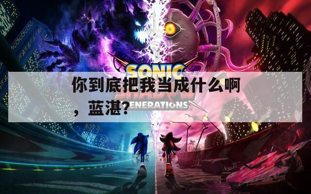你到底把我當(dāng)成什么啊，藍湛？