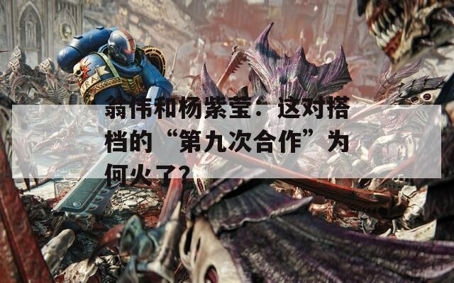 翁偉和楊紫瑩：這對搭檔的“第九次合作”為何火了？
