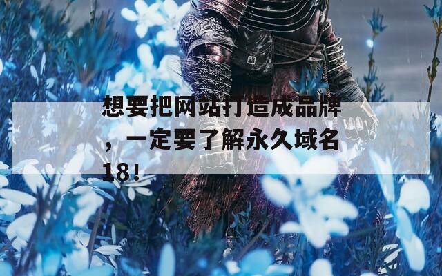 想要把網(wǎng)站打造成品牌，一定要了解永久域名18！