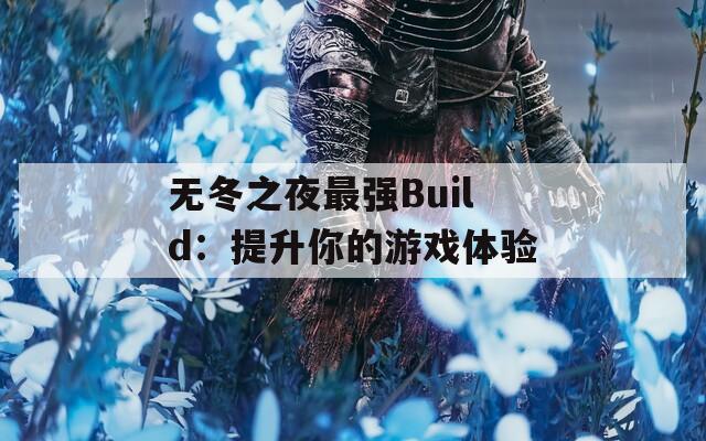無冬之夜最強Build：提升你的游戲體驗