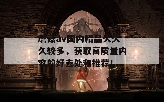 蘑菇av國內(nèi)精品久久久較多，獲取高質(zhì)量內(nèi)容的好去處和推薦！