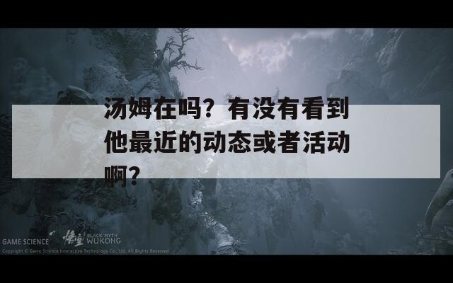 湯姆在嗎？有沒有看到他最近的動(dòng)態(tài)或者活動(dòng)??？