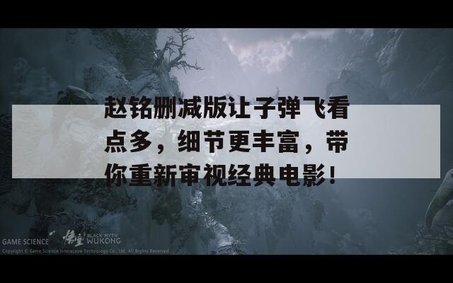 趙銘刪減版讓子彈飛看點(diǎn)多，細(xì)節(jié)更豐富，帶你重新審視經(jīng)典電影！