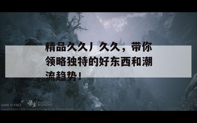 精品久久丿久久，帶你領(lǐng)略獨特的好東西和潮流趨勢！