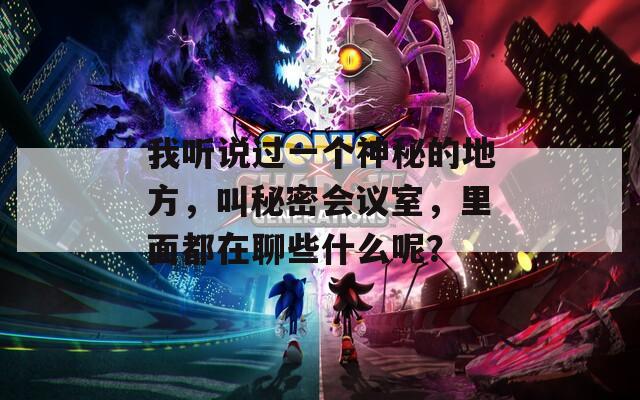 我聽說過一個(gè)神秘的地方，叫秘密會議室，里面都在聊些什么呢？