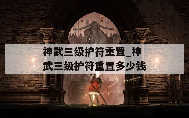 神武三級護符重置_神武三級護符重置多少錢