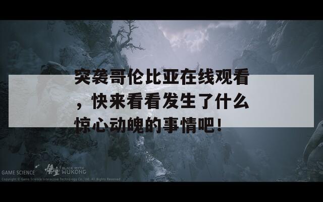 突襲哥倫比亞在線觀看，快來看看發(fā)生了什么驚心動(dòng)魄的事情吧！