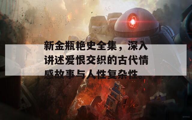 新金瓶艷史全集，深入講述愛恨交織的古代情感故事與人性復(fù)雜性。