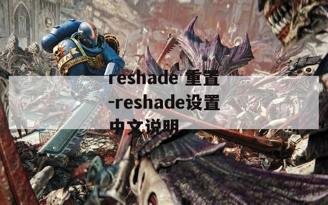 reshade 重置-reshade設(shè)置中文說(shuō)明