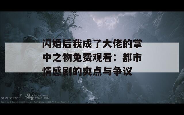 閃婚后我成了大佬的掌中之物免費(fèi)觀看：都市情感劇的爽點(diǎn)與爭議
