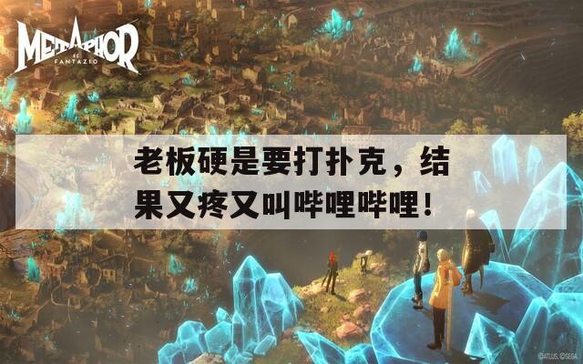 老板硬是要打撲克，結(jié)果又疼又叫嗶哩嗶哩！
