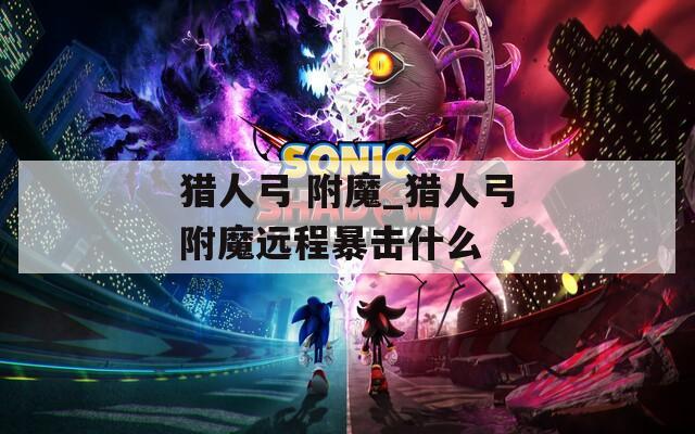 獵人弓 附魔_獵人弓附魔遠程暴擊什么