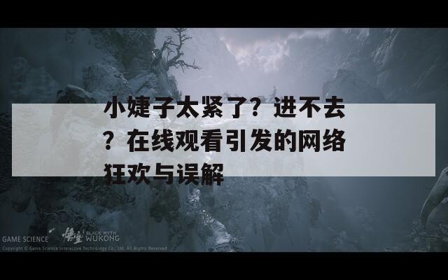 小婕子太緊了？進(jìn)不去？在線(xiàn)觀看引發(fā)的網(wǎng)絡(luò)狂歡與誤解