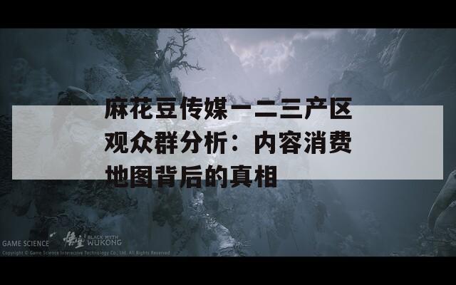 麻花豆傳媒一二三產(chǎn)區(qū)觀眾群分析：內(nèi)容消費(fèi)地圖背后的真相